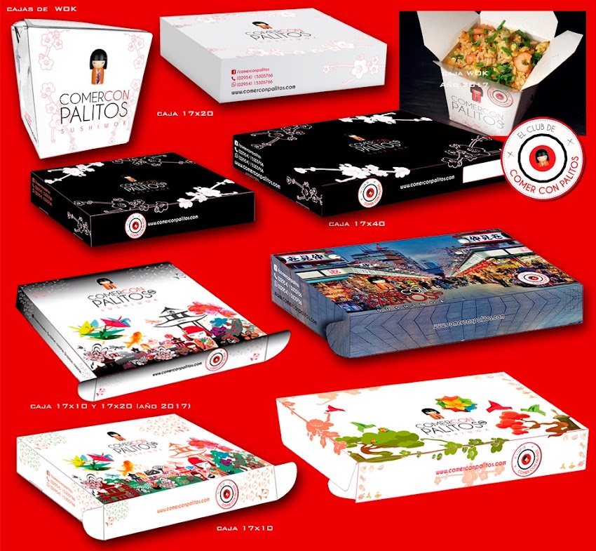 Fabrica De Cajas Para Sushi Y Wok