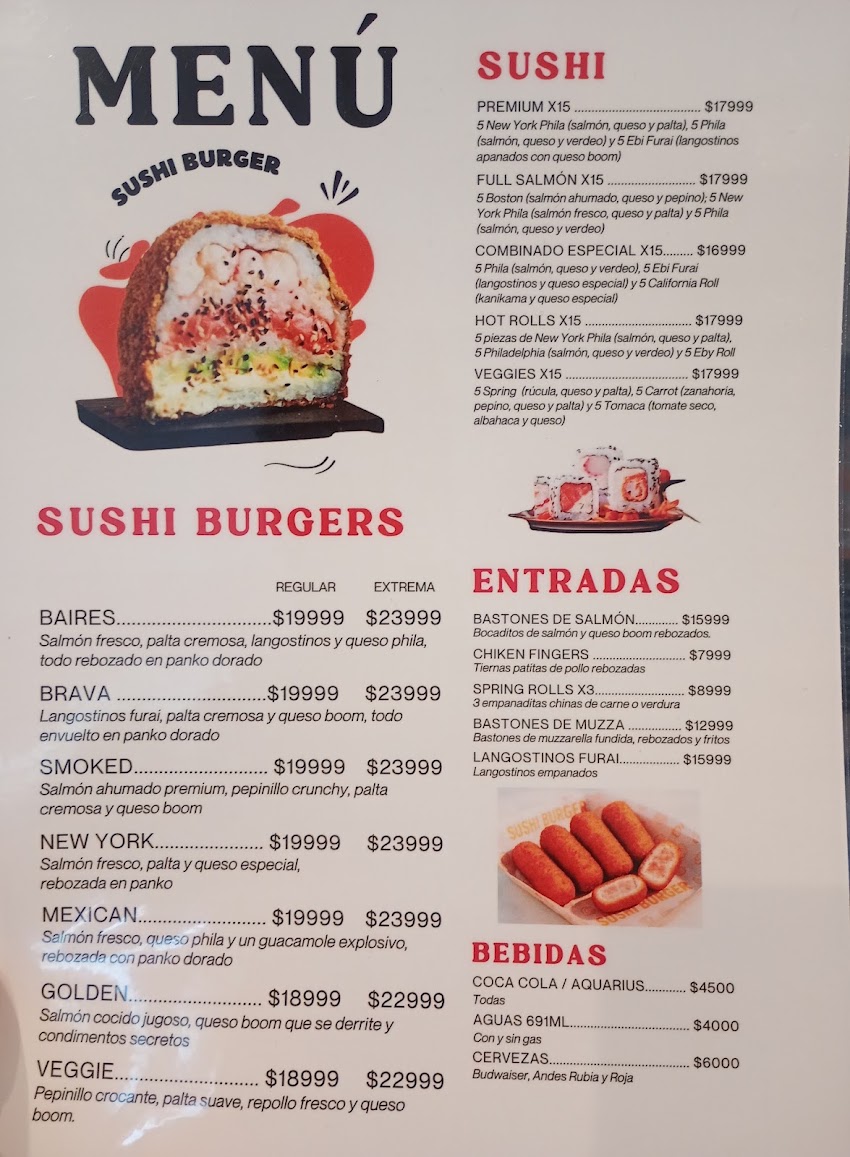Sushi Burger Belgrano